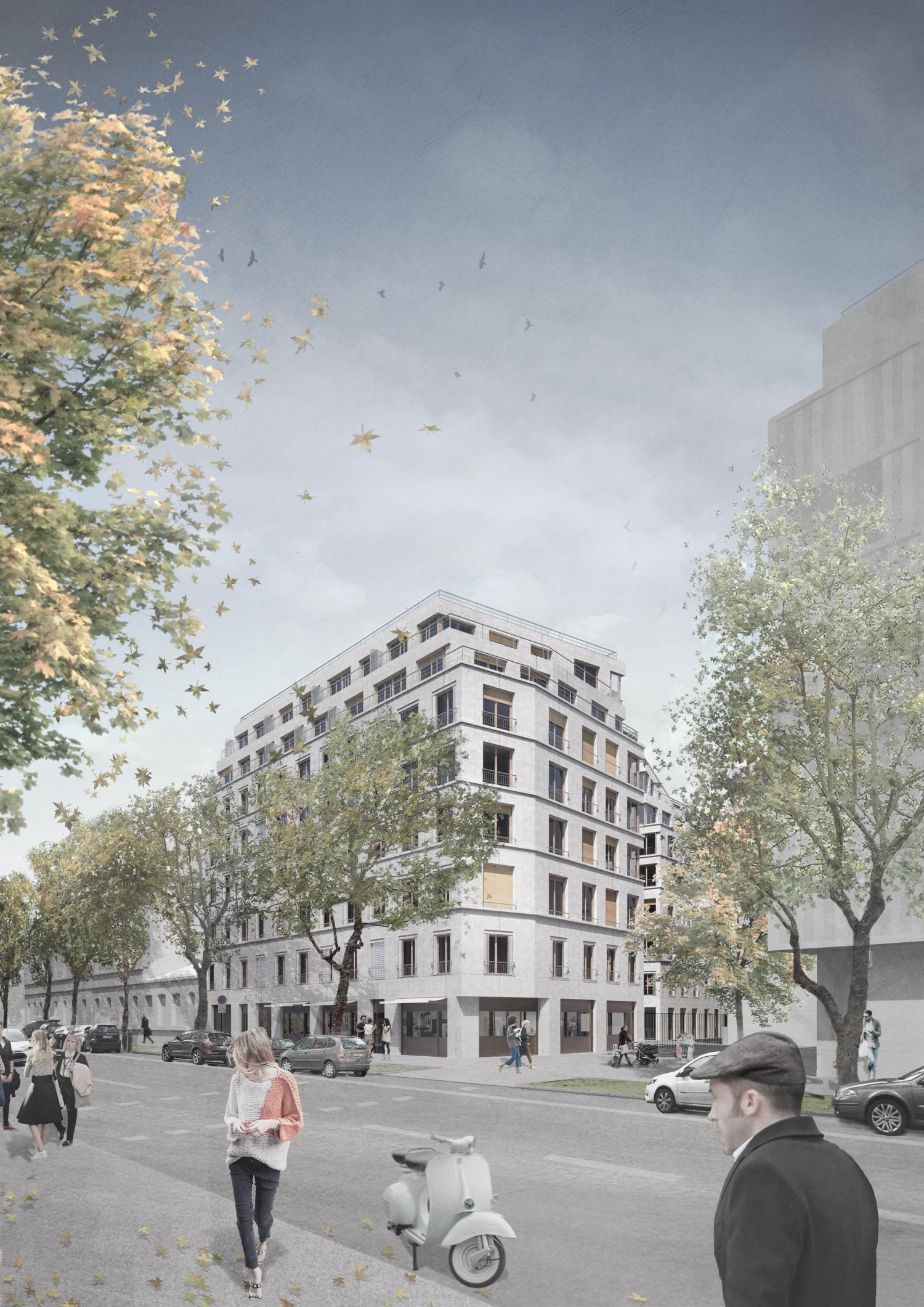 MDaa — Paris 12 - Caserne De Reuilly / Paris Habitat